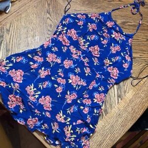 Halter mini dress